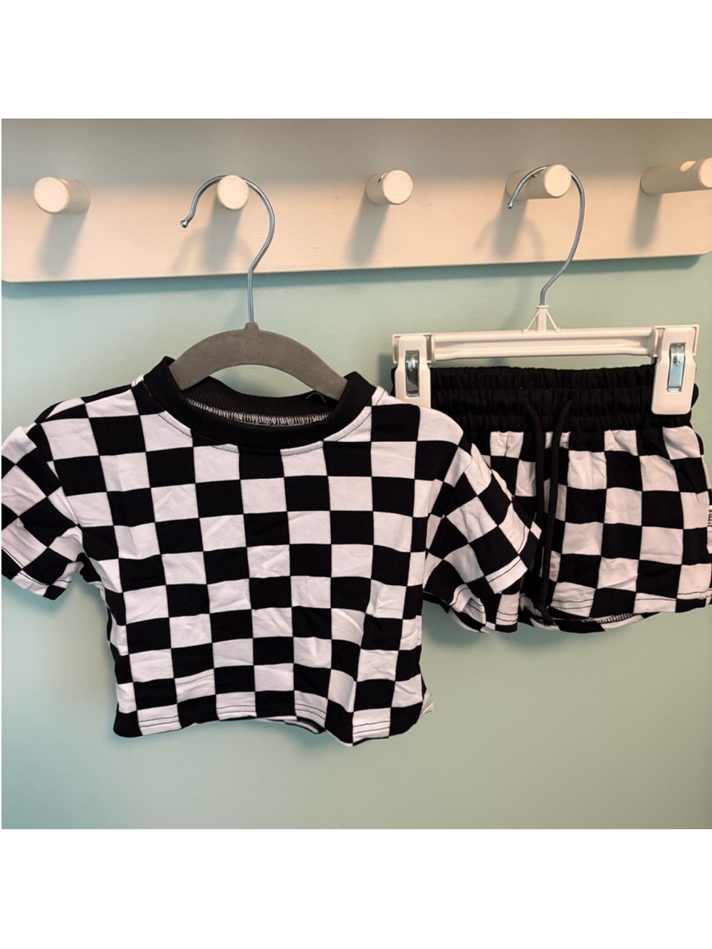 Checkered Print Set